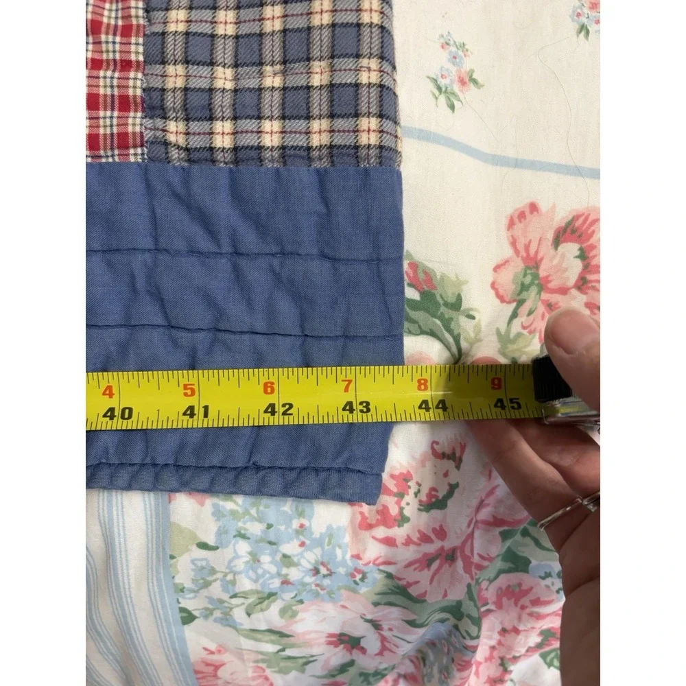 Vintage The Company Kids Store Airplanes Quilt Full/ Queen Blue Kids 100% Cotton